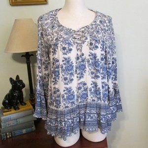 Flowey Floral Bohemian Blouse